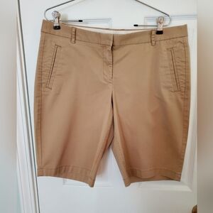 J.Crew Khaki Shorts.  Size 12.